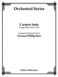 Carmen Suite Orchestra sheet music cover